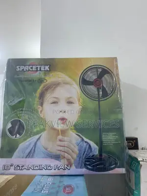 Spacetek 18'' Ultra Quiet Oscillating Standing Fan