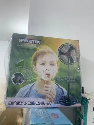 Spacetek 18'' High - Velocity Air Flow Standing Fan