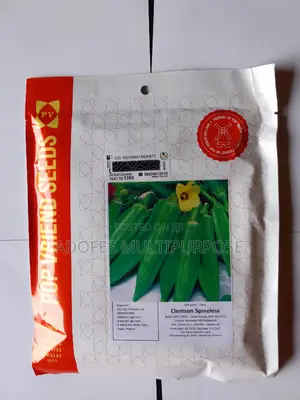 Okro Seeds Clemson Spineless 100g