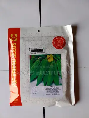 Okro Seeds Clemson Spineless 100g