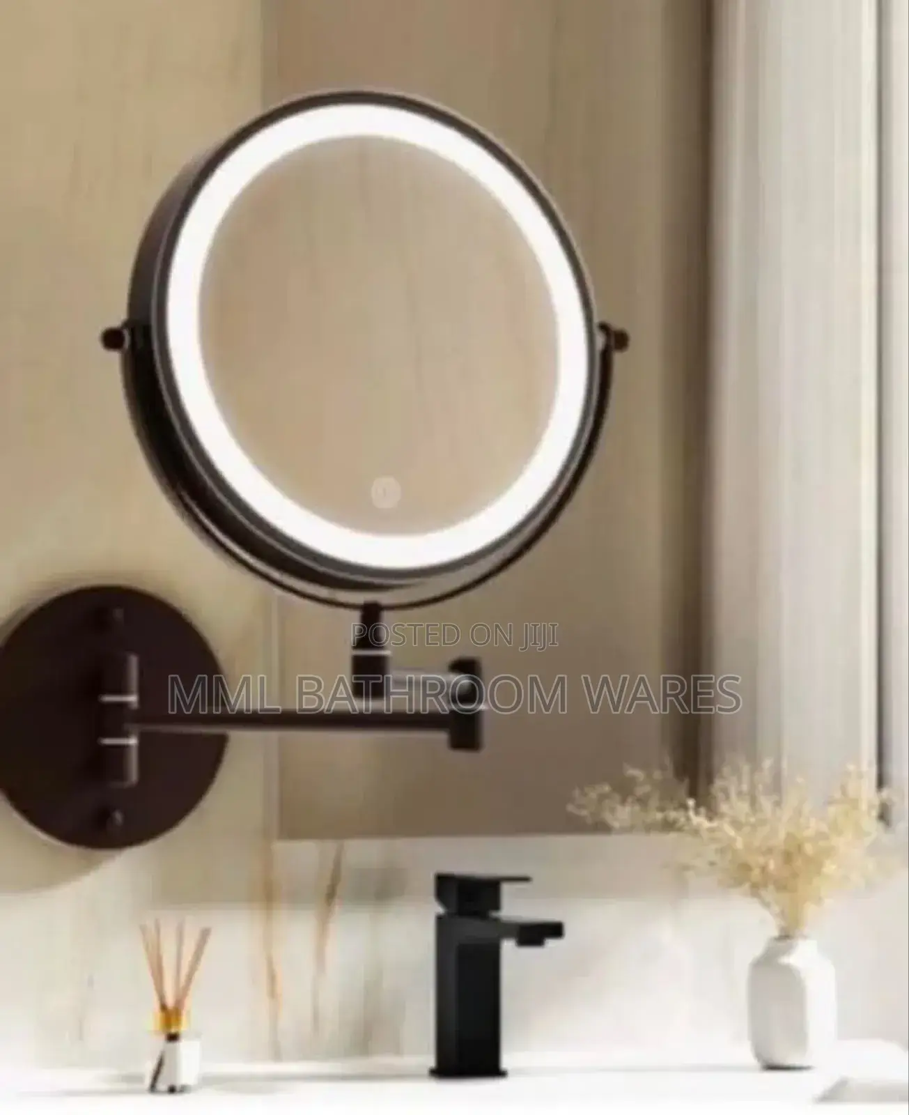 Wall Mounted Led Magnifying Mirrors