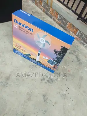 High Quality Duravolt 16" 3 in 1 Rechargeable Standing Fan