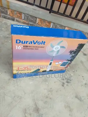 High Quality Duravolt 16 Inch Standing Fan + Night Light