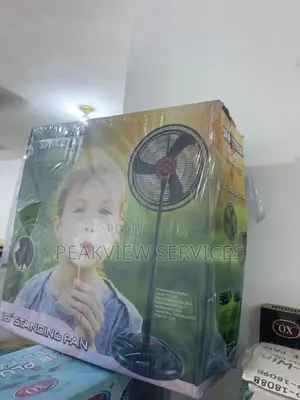 Spacetek 18'' Wind Powered Standing Fan