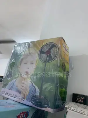 Spacetek 18'' Adjustable and Powerful Air Flow Standing Fan