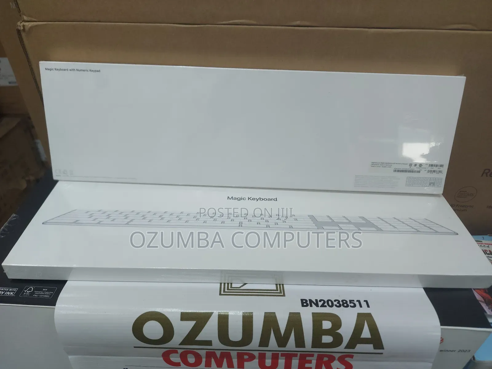 Apple Magic Keyboard With Numeric Keyboard