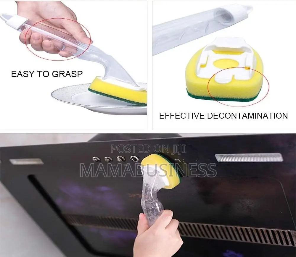 Dish Wand - Soap Dispenser + Dish Wand Scrubber