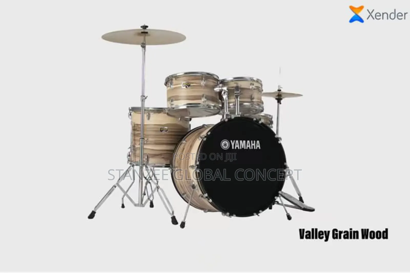 Yamaha 5 Sets Drum With Big Pedal
