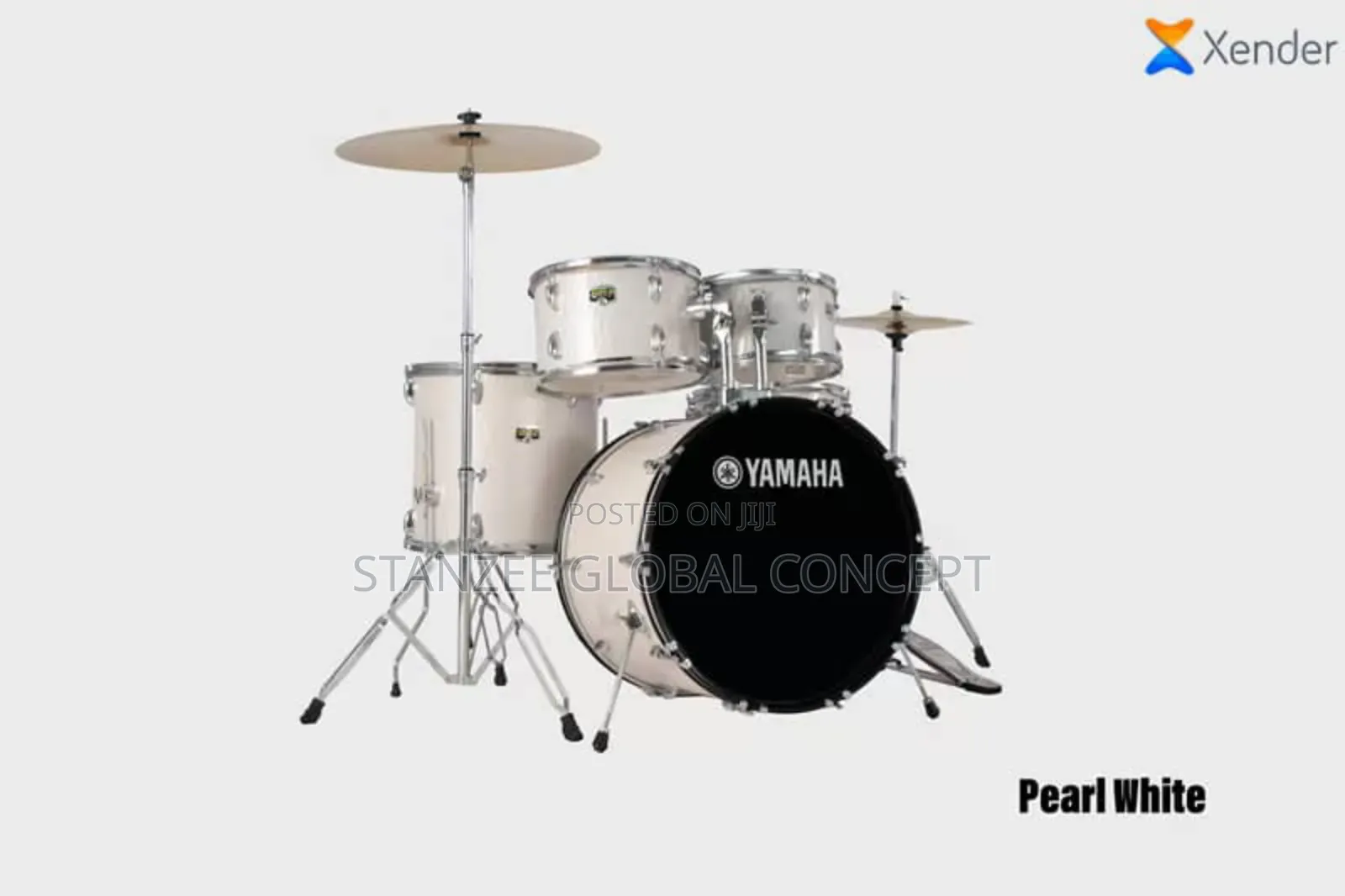Yamaha 5 Sets Drum With Big Pedal