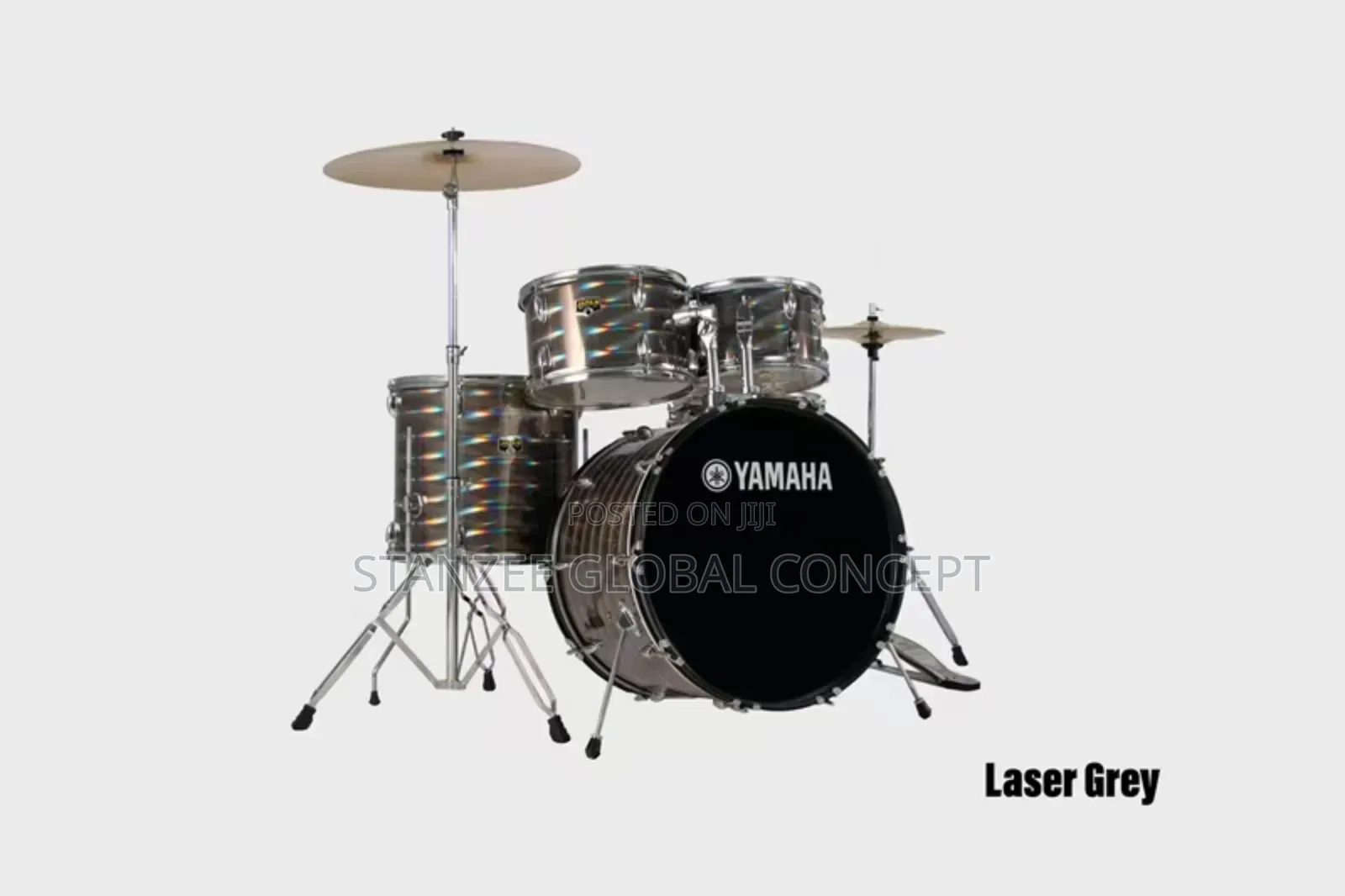 Yamaha 5 Sets Drum With Big Pedal