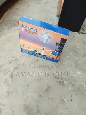 High Quality Duravolt 16 Inch Rechargeable Fan With Remote