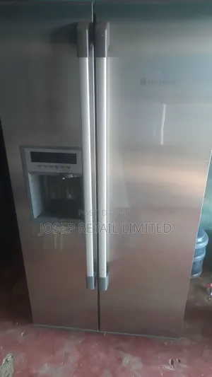 Side to Side Fridge and Freezer From UK by Hotpoint