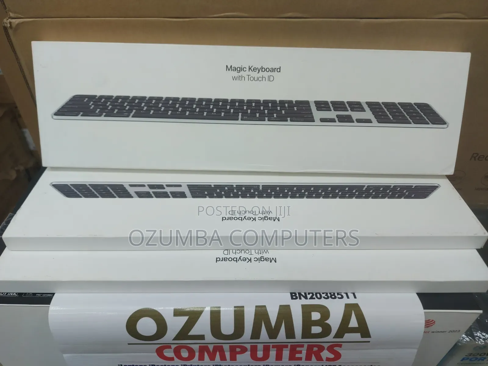 Apple Magic Keyboard + Numeric Keys and Touch ID (Grey)