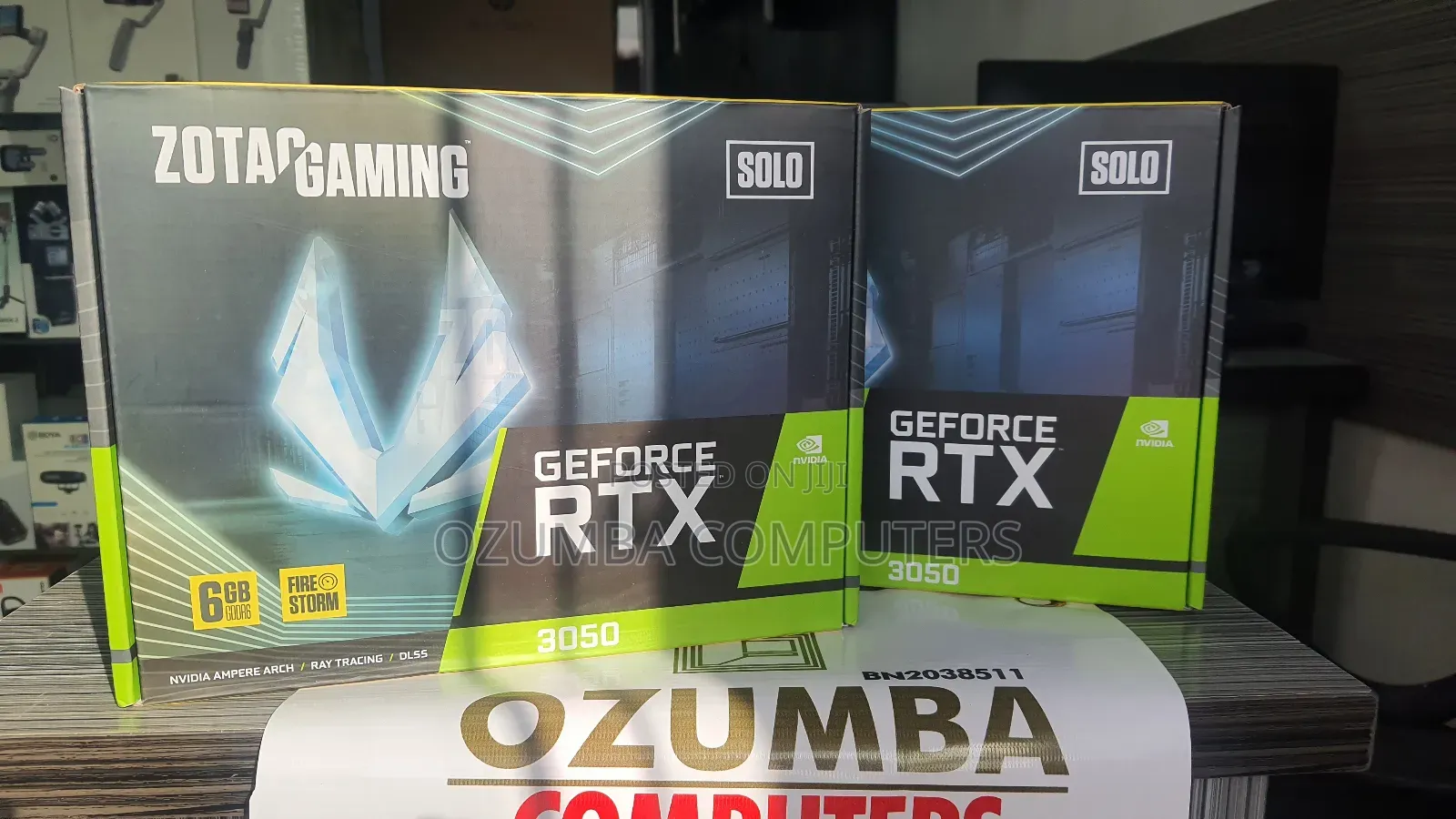 ZOTAC GAMING Geforce RTX 3050 6GB GDDR6 Solo Graphics Card