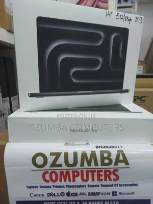 New Laptop Apple MacBook Pro 2023 M3 14-Inch 8GB Apple M3 SSD 512GB