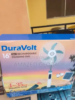 The 3+1 Functionality Duravolt Rechargeable Fan (Drf-3916)