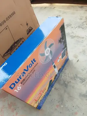 Affordable Duravolt 16" Rechargeable Fan (Dfr-3916) + Ac/Dc