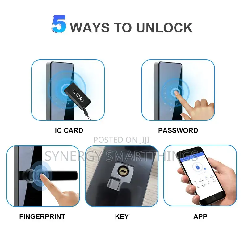 Tuya Smart Lock For Security Doors