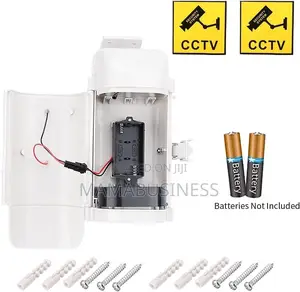 Solar Power CCTV Waterproof Realistic Camera + Flashing Led
