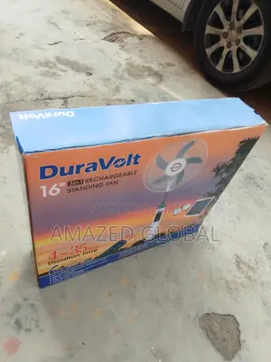 Affordable Duravolt Rechargeable (Drf-3917) Solar Panel Fan