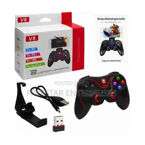 V8 Bluetooth Mobile Game Pad. V8 Wireless Game Controller.