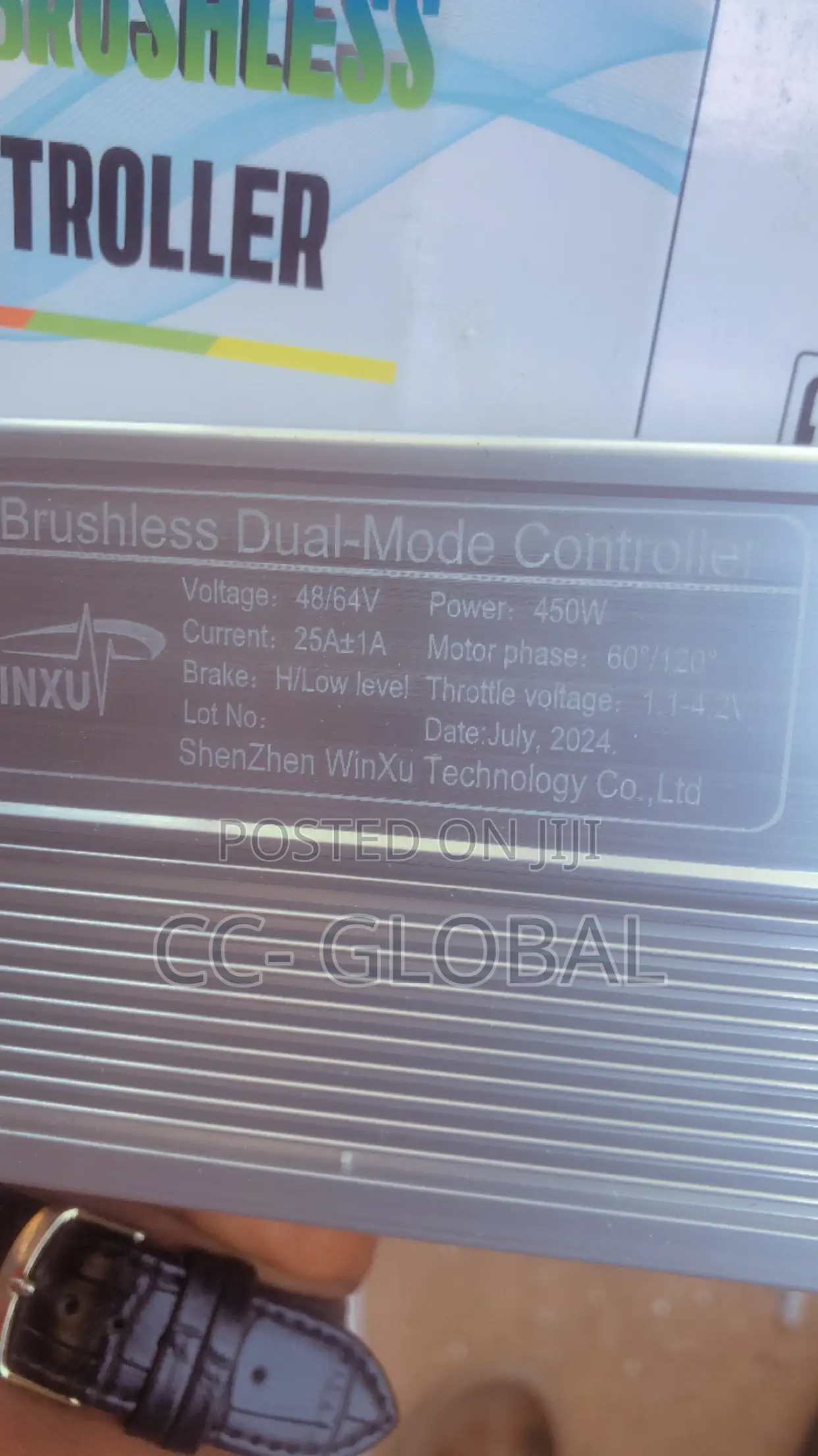 Intelligent Brushless Motor Controller 48v/64v.450watts