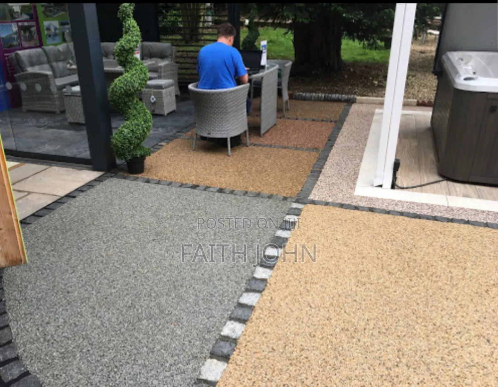 Walk Way Resin Bound