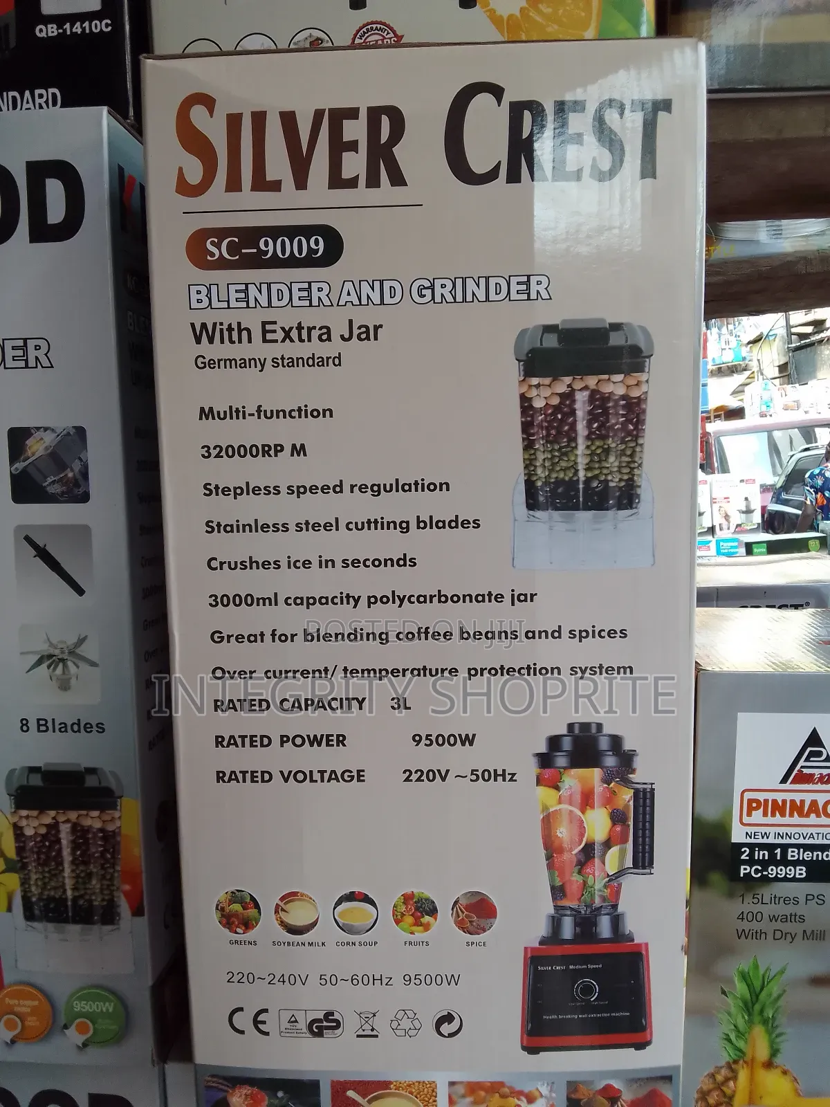 Silver Crest Blender Grinder
