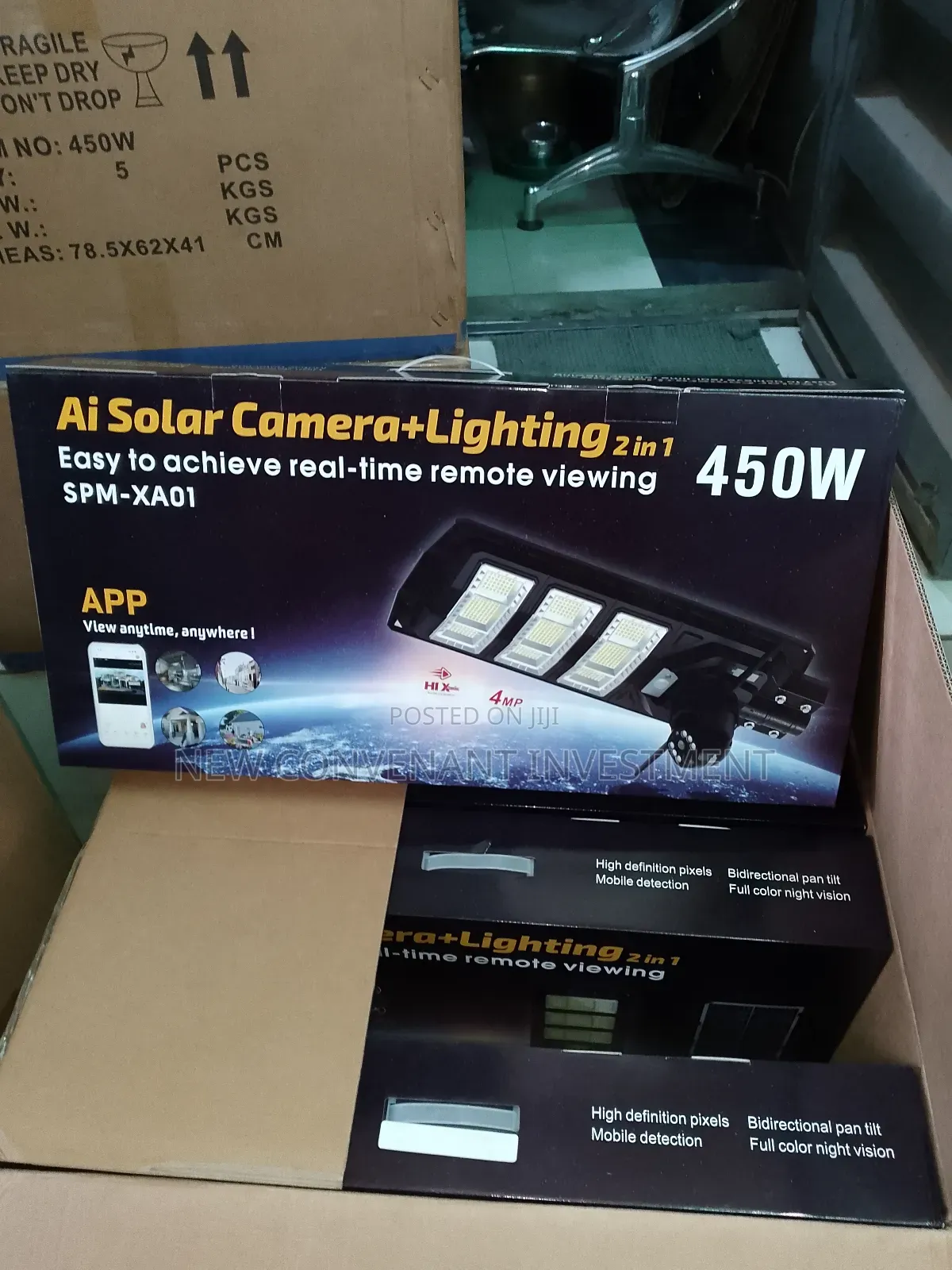 Ai Solar Camera Lighting Street Light With Camera