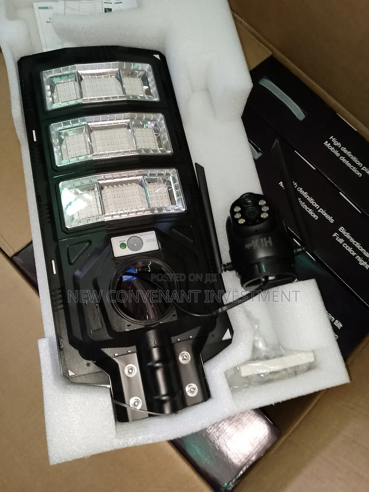 Ai Solar Camera Lighting Street Light With Camera