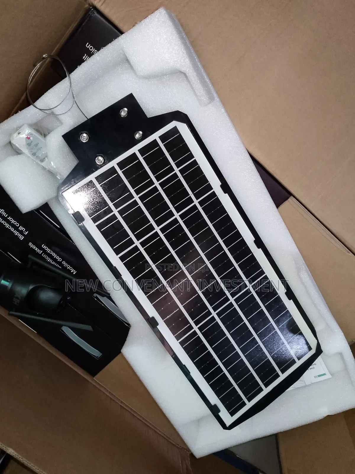 Ai Solar Camera Lighting Street Light With Camera