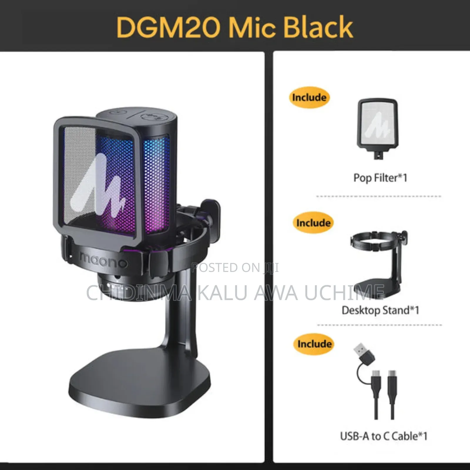 MAONO PM461 Series USB Microphone Desktop Set