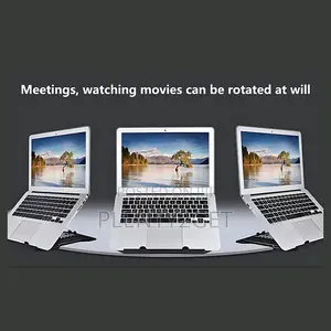 Portable Laptop Stand With Mobile Phone Support 2 in 1