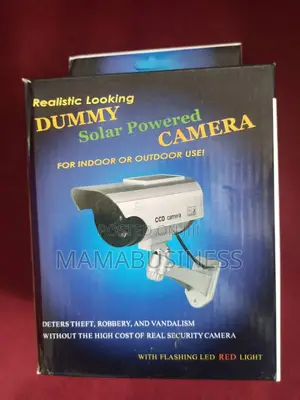 Dummy False CCTV Camera + Flashing Led Light