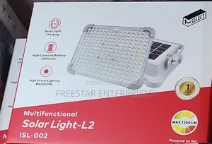 Itel Solar Light. Itel L2 Rechargeable Solar Light.