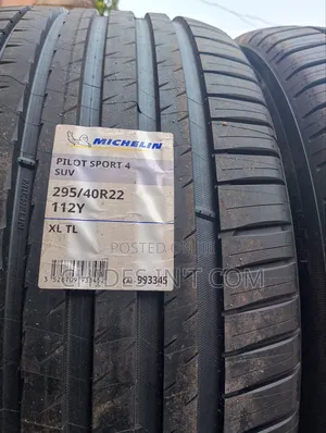 295/40/22 Michelin Tire Original Warranty