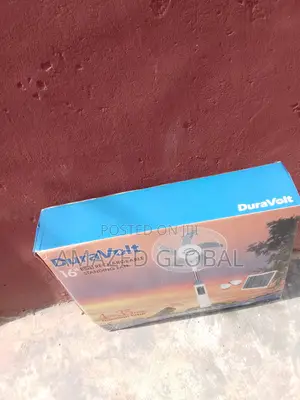 The New in Duravolt 16" Dc/Ac Remote Control Standing Fan