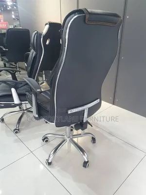 Office Swivel Chair With Leather