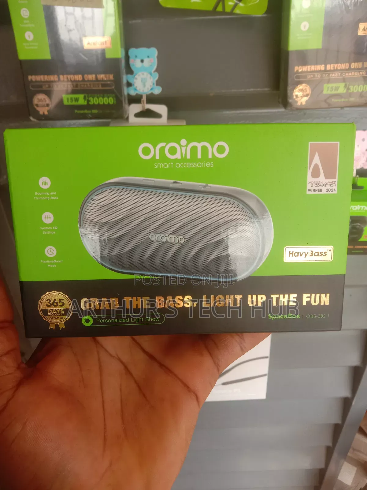 Oraimo Spacebox Bluetooth Speaker