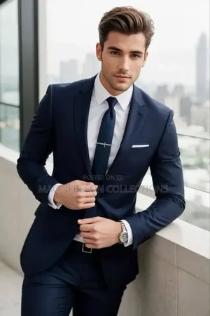 Single Button Formal Suit for Men