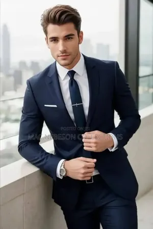 Photo - Single Button Formal Suit for Men
