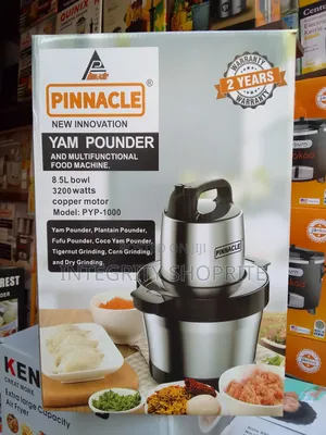 Pinnacle Yam Pounder and Malfunction Food 8.5L 3200w