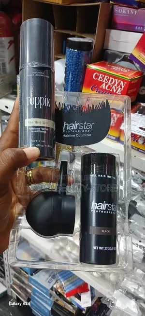 Toppik Fiber, Hold Spray and Applicator