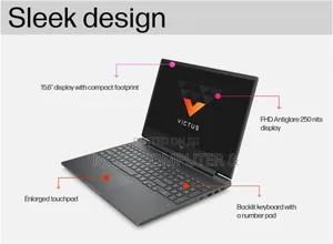 New Laptop HP Victus 15 16GB Intel Core I7 SSD 512GB