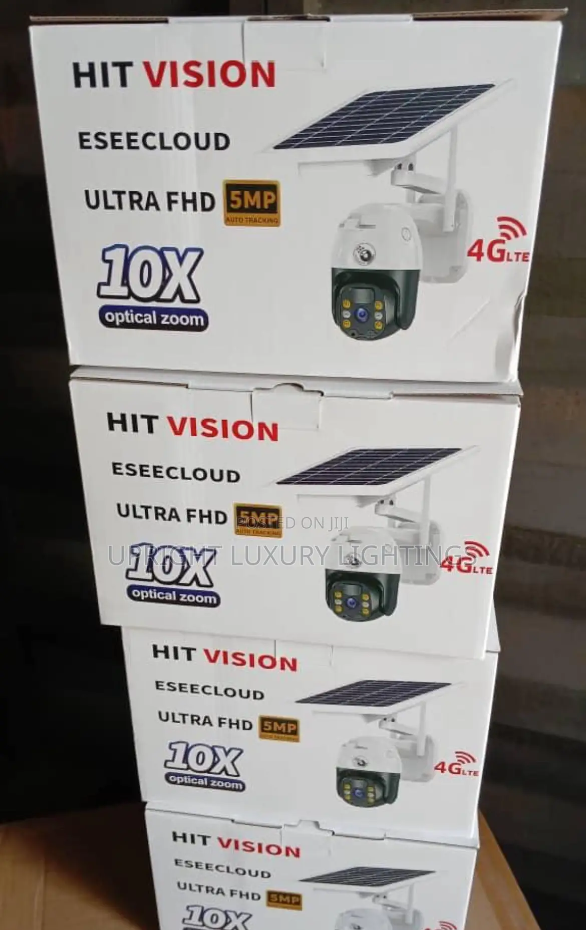 10x Optical Zoom Solar Camera