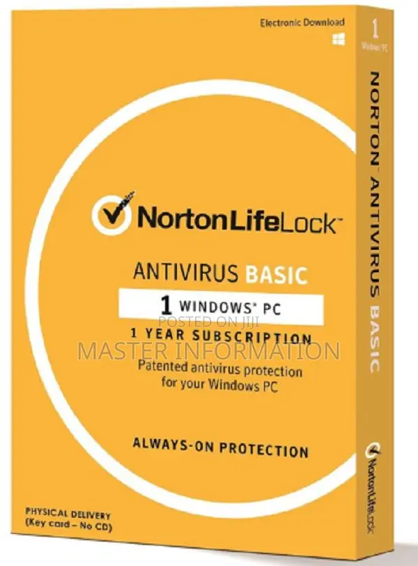 Norton Antivirus 1 User