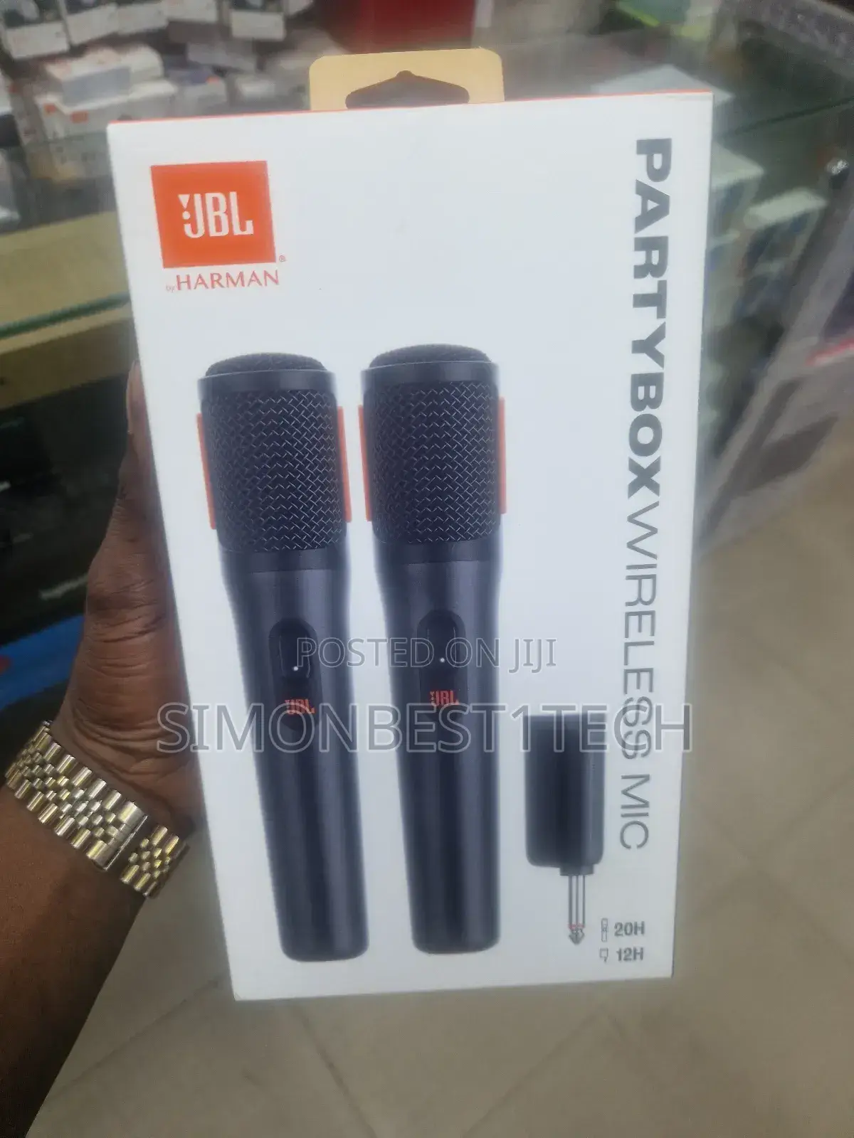 JBL Wireless Microphone.