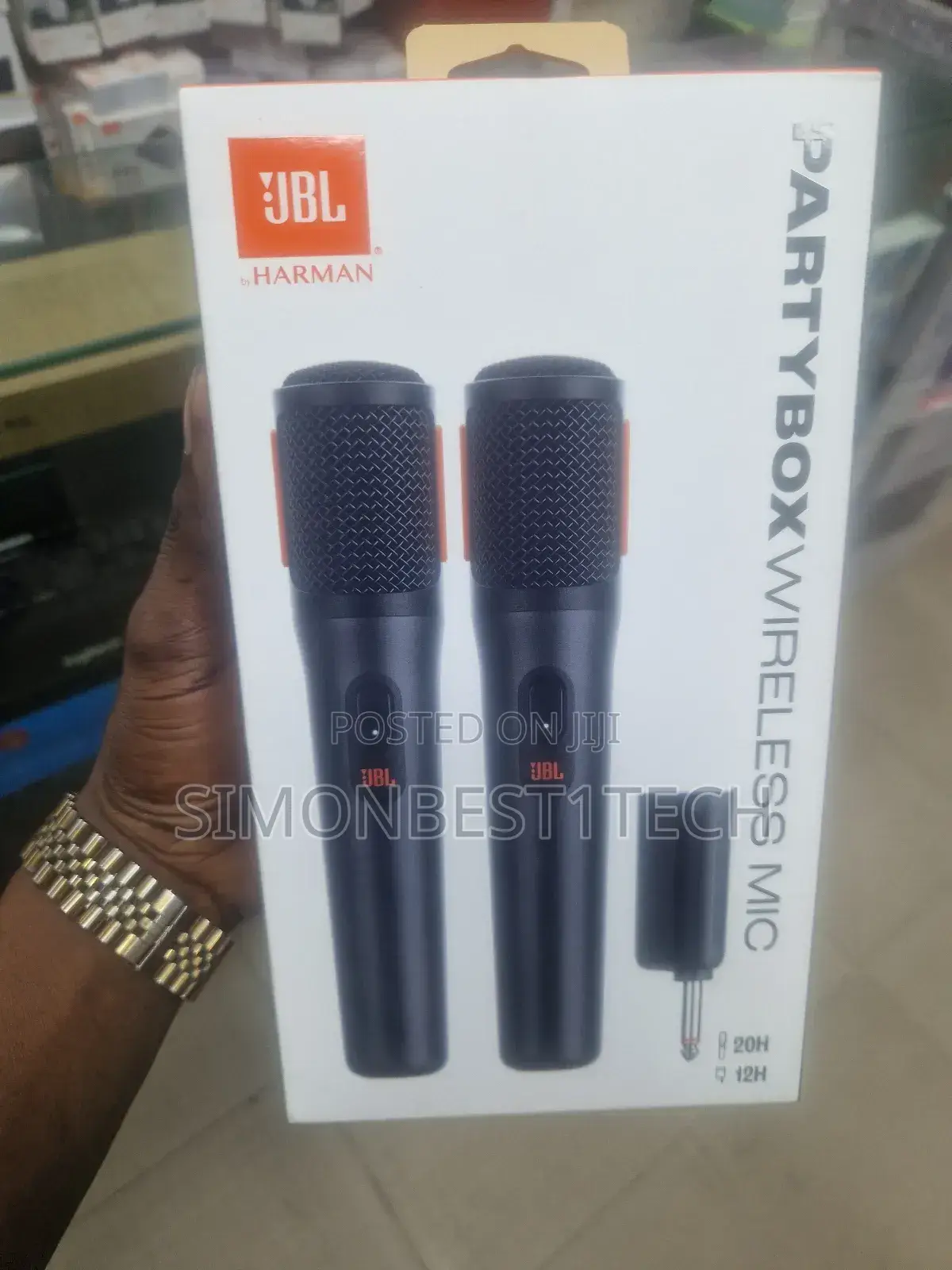 JBL Wireless Microphone.