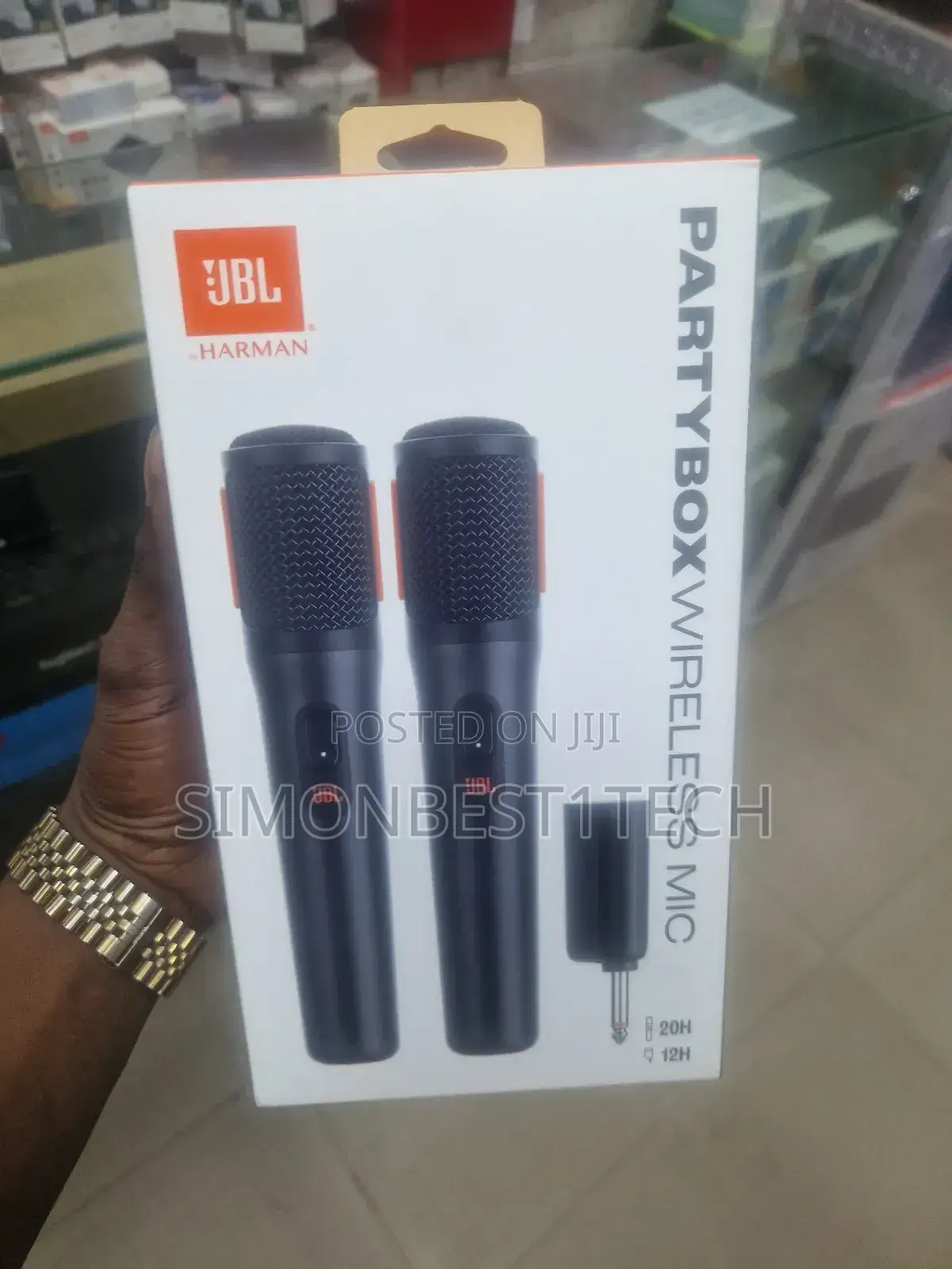 JBL Wireless Microphone.