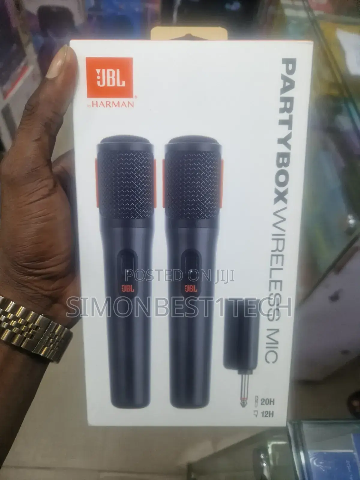 JBL Wireless Microphone.